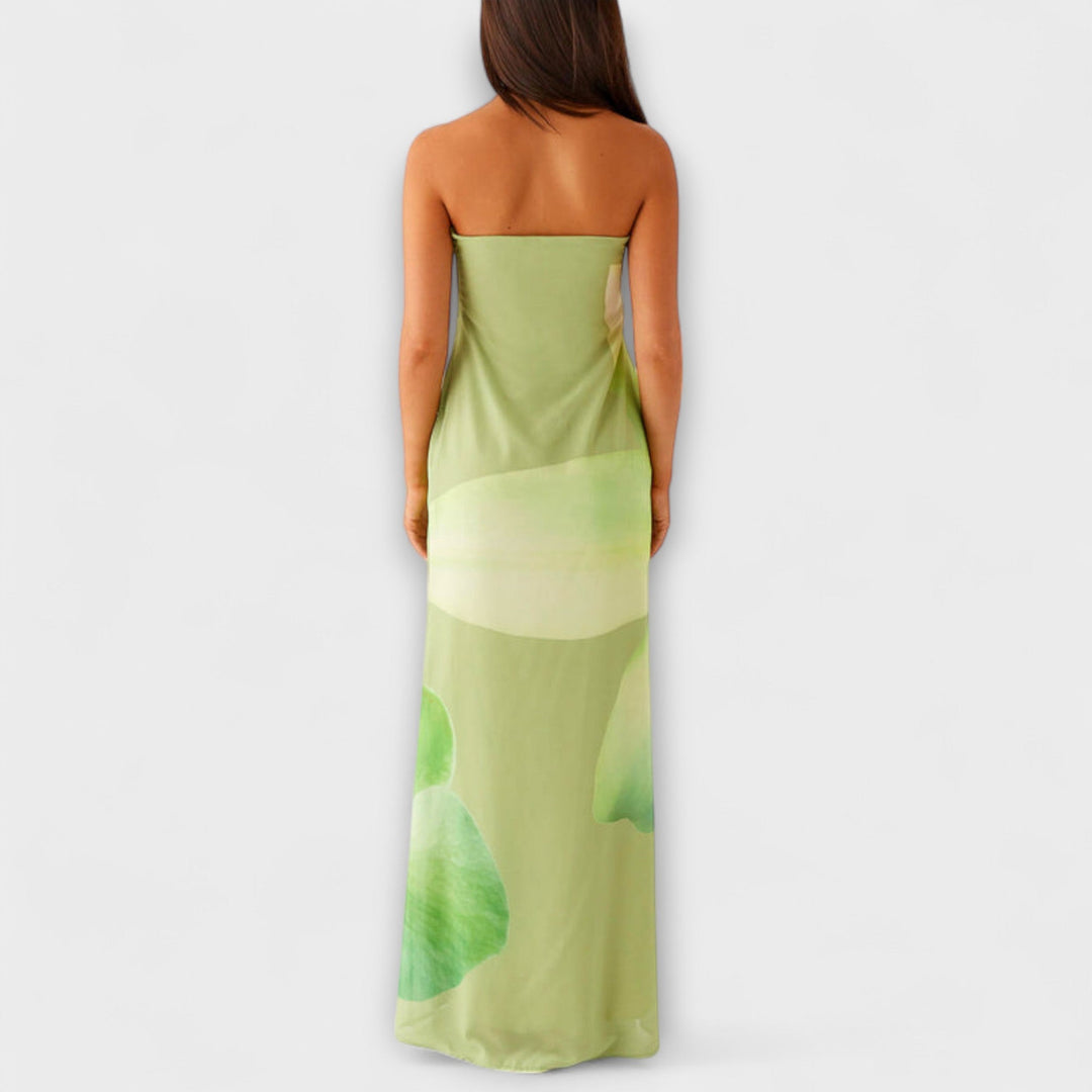 Zephyra - Stylish Off-Shoulder Maxi Dress