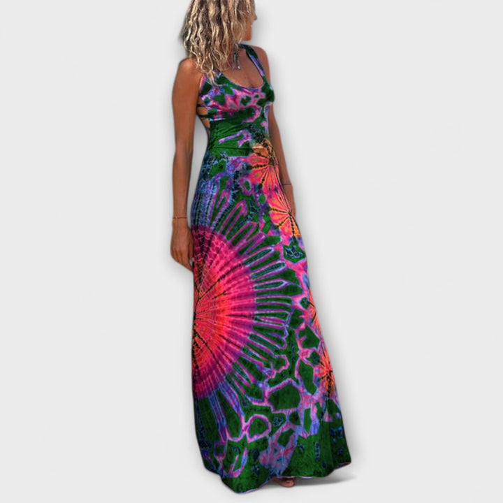 Ronja - La Bamba Tie-Dye Print Maxi Dress